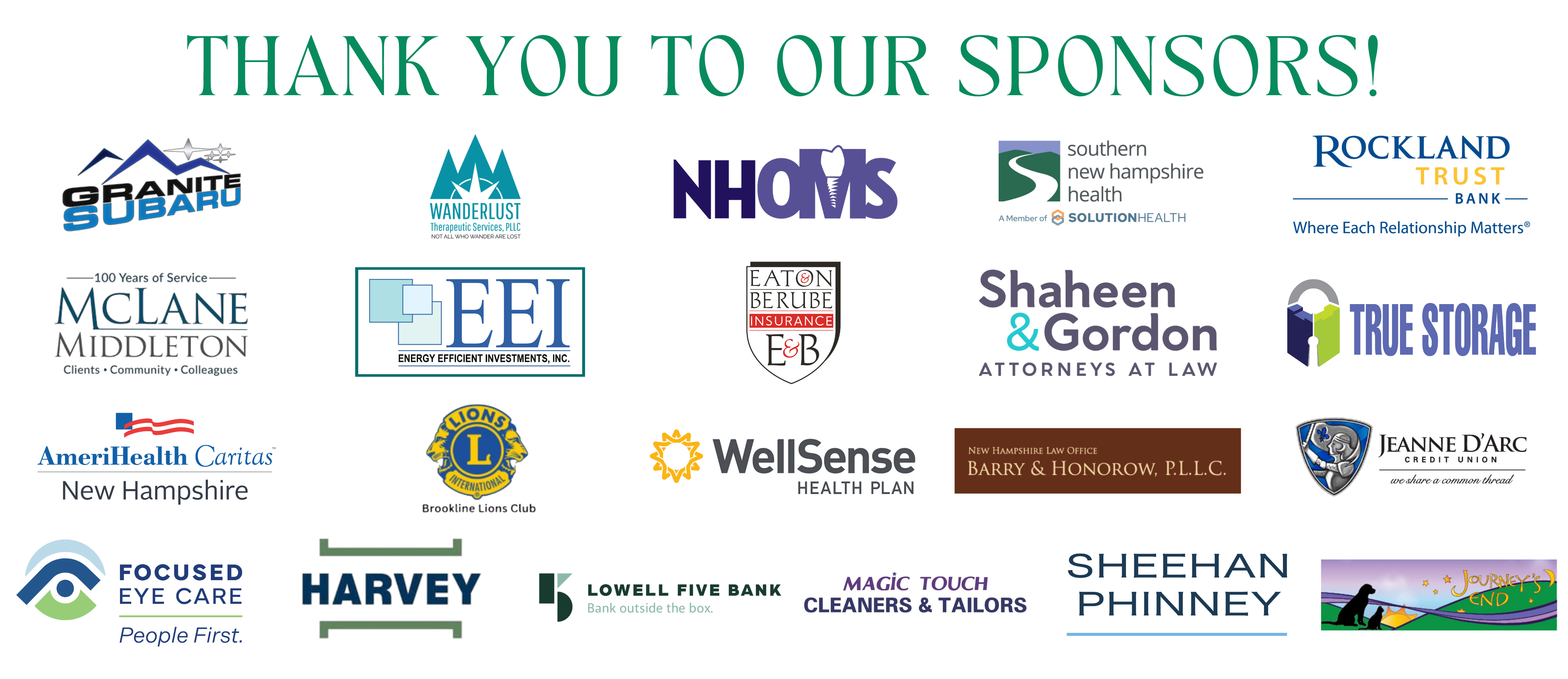 sponsors